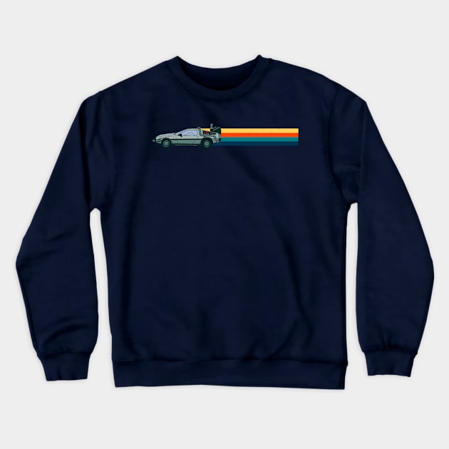 Delorean Crewneck Sweatshirt by The Brothers Co.